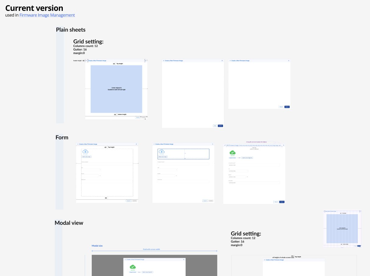 View / Modal / Initial version